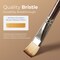 12PCS Artist Paint Brush Set, Craft Paint Brushes for Acrylic Painting, Oil, Watercolor, Gouache, Tempera, Face, Body, Fabric, Model, Art Supplies Paintbrushes for Artists Beginners (Wood)